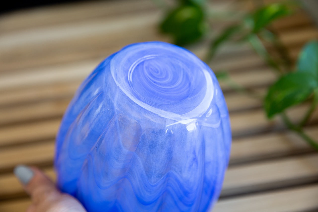 handblown glass vessel