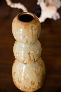 glazed vase